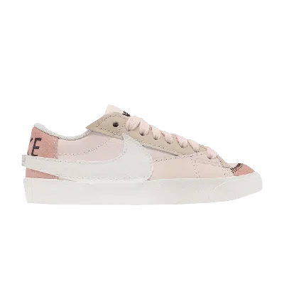 Pre-owned Nike Wmns Blazer Low '77 Jumbo 'light Soft Pink'