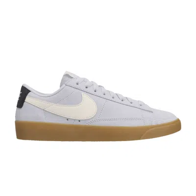 Pre-owned Nike Wmns Blazer Low Sd 'half Blue'