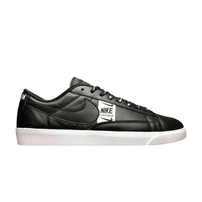 Pre-owned Nike Wmns Blazer Low Se 'black'