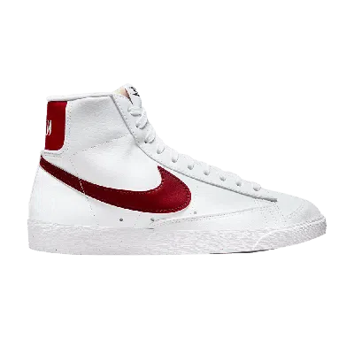 Pre-owned Nike Wmns Blazer Mid '77 Next Nature 'cherry' In White