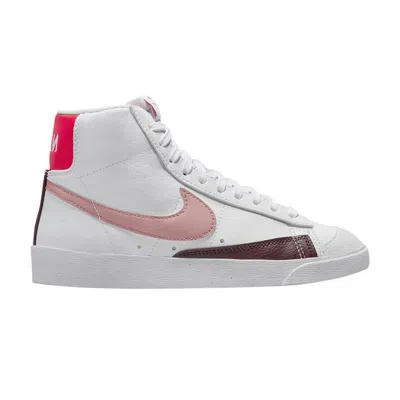Pre-owned Nike Wmns Blazer Mid '77 Next Nature 'white Red Stardust'