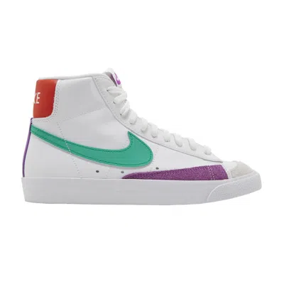 Pre-owned Nike Wmns Blazer Mid '77 Vintage 'white Green Fuchsia'