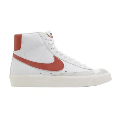Pre-owned Nike Wmns Blazer Mid '77 'white Orange'