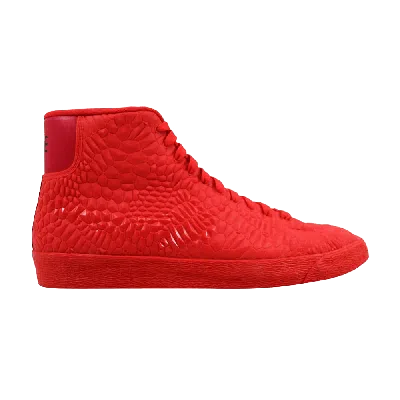 Pre-owned Nike Wmns Blazer Mid Dmb 'bright Crimson' In Red