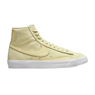 Pre-owned Nike Wmns Blazer Mid Premium 'alabaster' In Cream