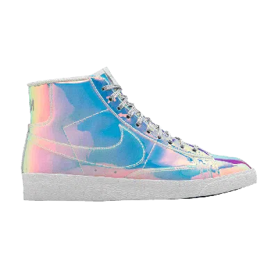 Pre-owned Nike Wmns Blazer Mid Prm Qs 'iridescent' In Multi-color