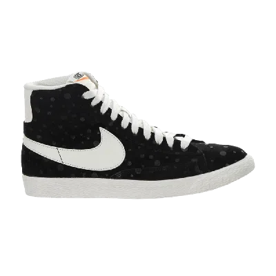 Pre-owned Nike Wmns Blazer Mid Suede Vintage 'black Polka'