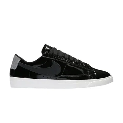 Pre-owned Nike Wmns Blazer Premium Low Qs 'black'