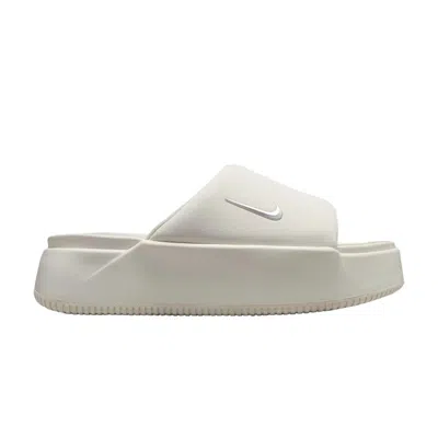 Pre-owned Nike Wmns Calm Elevation Slide 'sail' | White | Women's Size 9