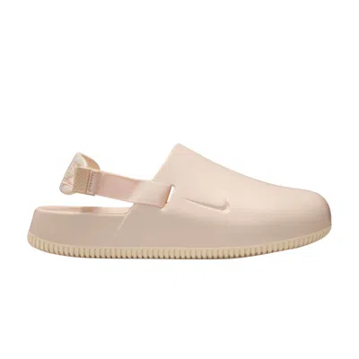 Pre-owned Nike Wmns Calm Mule 'guava Ice' | Cream | Women's Size 6 In White