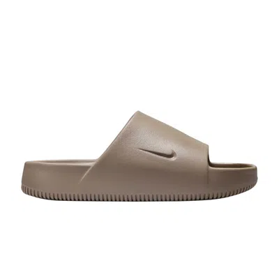 Pre-owned Nike Wmns Calm Slide 'mink Brown' | Grey | Women's Size 5