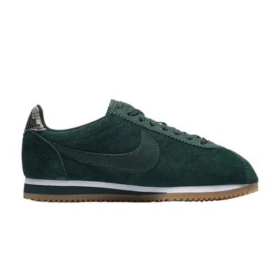 Pre-owned Nike Wmns Classic Cortez A.l.c. 'midnight Spruce' | Green | Women's Size 7.5
