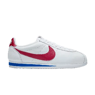 Pre-owned Nike Wmns Classic Cortez Leather Qs 'nai-ke' In White