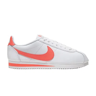 Pre-owned Nike Wmns Classic Cortez Leather 'white Magic Ember'
