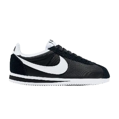 Pre-owned Nike Wmns Classic Cortez Nylon 'black White'