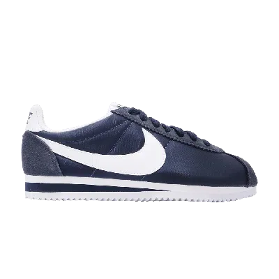 Pre-owned Nike Wmns Classic Cortez Nylon 'obsidian' In Blue