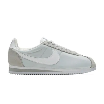 Pre-owned Nike Wmns Classic Cortez Nylon 'pure Platinum' In Grey