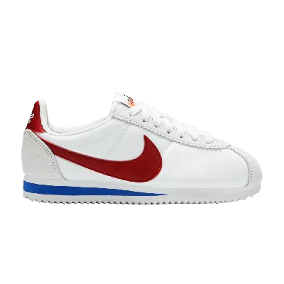 Pre-owned Nike Wmns Classic Cortez 'white Varsity Red Royal'