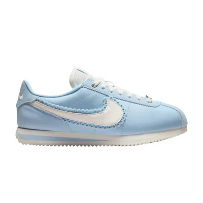 Pre-owned Nike Wmns Cortez 'celestine Blue Crochet' | Women's Size 7