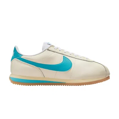 Pre-owned Nike Wmns Cortez 'coconut Milk Teal Nebula' | Cream | Women's Size 10.5