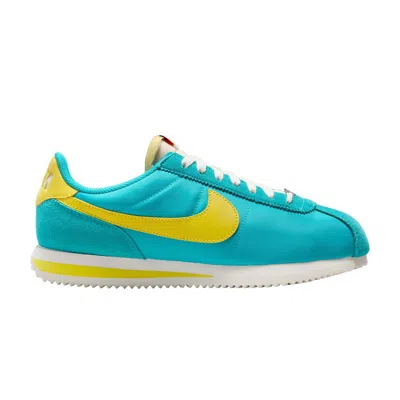 Pre-owned Nike Wmns Cortez 'dusty Cactus Lightning' | Teal | Women's Size 8.5 In Blue