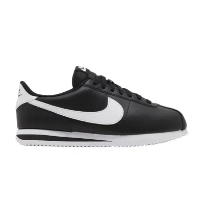 Pre-owned Nike Wmns Cortez Leather 'black White'