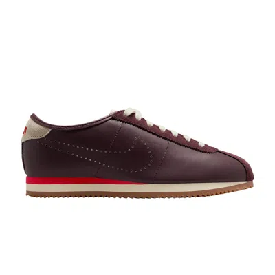 Pre-owned Nike Wmns Cortez Leather 'burgundy Crush' | Red | Women's Size 10