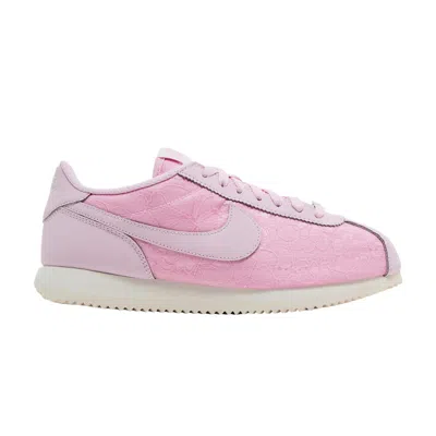 Pre-owned Nike Wmns Cortez 'pink Foam Floral' | Women's Size 6