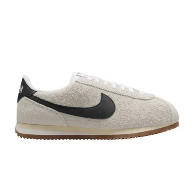 Pre-owned Nike Wmns Cortez Vintage 'muslin Black' In Cream