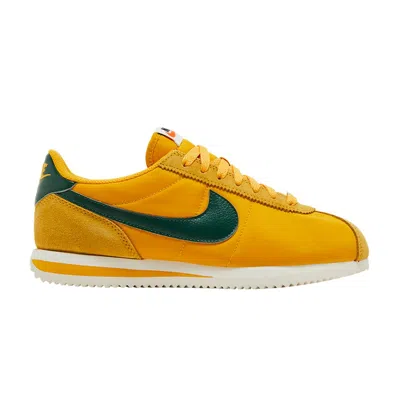 Pre-owned Nike Wmns Cortez 'yellow Ochre Gorge Green'