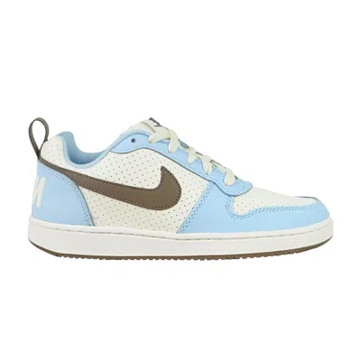 Pre-owned Nike Wmns Court Borough Low 'soft Pearl Mink Brown Sail' | Blue | Women's Size 5