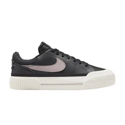 Pre-owned Nike Wmns Court Legacy Lift 'black Platinum Violet' | Women's Size 9