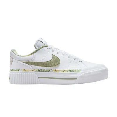 Pre-owned Nike Wmns Court Legacy Lift 'tropical' In White