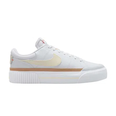Pre-owned Nike Wmns Court Legacy Lift 'white Coconut Milk' | Women's Size 5.5