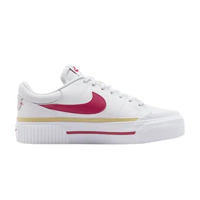 Pre-owned Nike Wmns Court Legacy Lift 'white Team Gold' | Women's Size 6.5