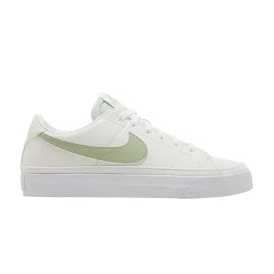Pre-owned Nike Wmns Court Legacy Next Nature 'phantom Honeydew' | Cream | Women's Size 7 In White