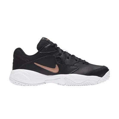 Pre-owned Nike Wmns Court Lite 2 'black Metallic Red Bronze' | Women's Size 8