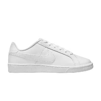 Pre-owned Nike Wmns Court Royale 'triple White'