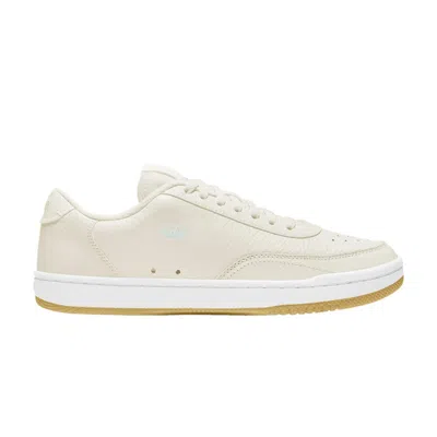 Pre-owned Nike Wmns Court Vintage Premium 'sail Light Dew White'