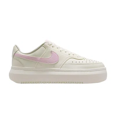 Pre-owned Nike Wmns Court Vision Alta 'beige White Pink' | Tan | Women's Size 5