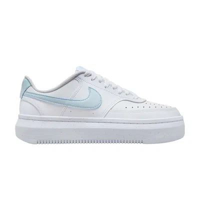 Pre-owned Nike Wmns Court Vision Alta 'white Glacier Blue'