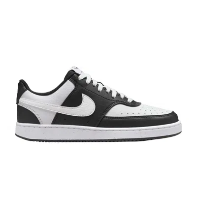 Pre-owned Nike Wmns Court Vision Low Next Nature 'black White' | Women's Size 6