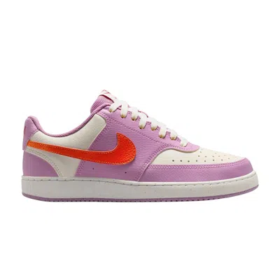 Pre-owned Nike Wmns Court Vision Low Next Nature 'light Magenta Light Crimson' | Pink | Women's Size 5.5