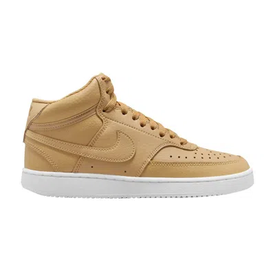 Pre-owned Nike Wmns Court Vision Mid 'twine' | Tan | Women's Size 8