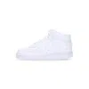 Nike Wmns Court Vision Mid White/white/white Women's High Shoe In White/white/white