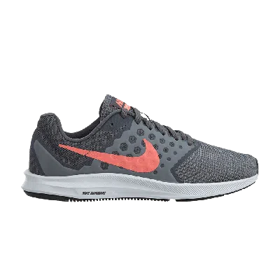 Pre-owned Nike Wmns Downshifter 7 Wide 'cool Grey Lava Glow'