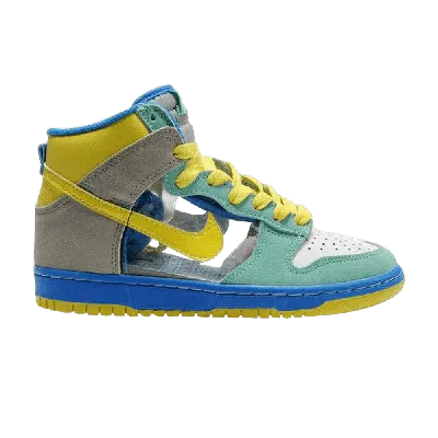 Pre-owned Nike Wmns Dunk High 6.0 'mint Yellow Translucent' In Green