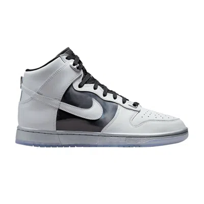 Pre-owned Nike Wmns Dunk High 'chrome' In White