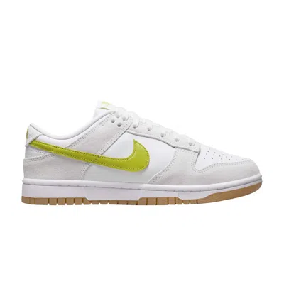 Pre-owned Nike Wmns Dunk Low 'bright Cactus' In White