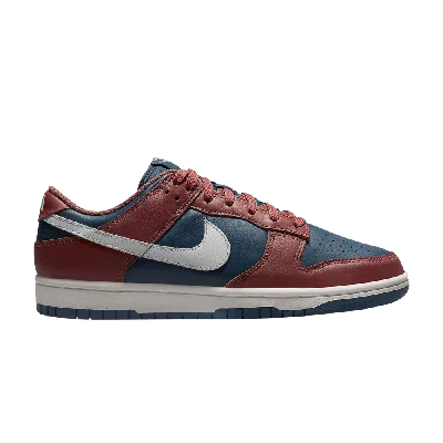 Pre-owned Nike Wmns Dunk Low 'canyon Rust Blue' In Red